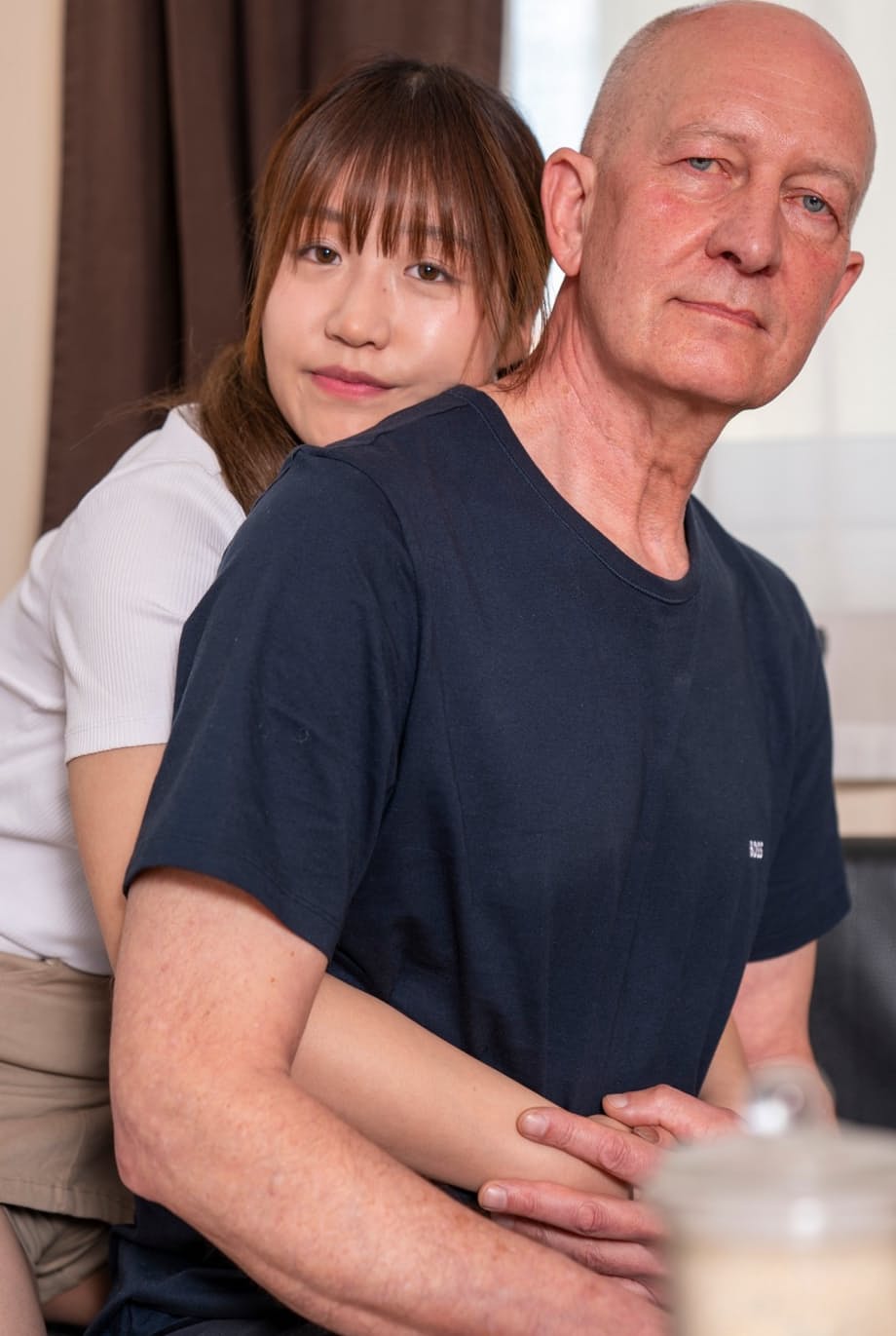 Ciel Tokyo, the hot Asian teen, gets intensely pounded by a bald older stud - 4