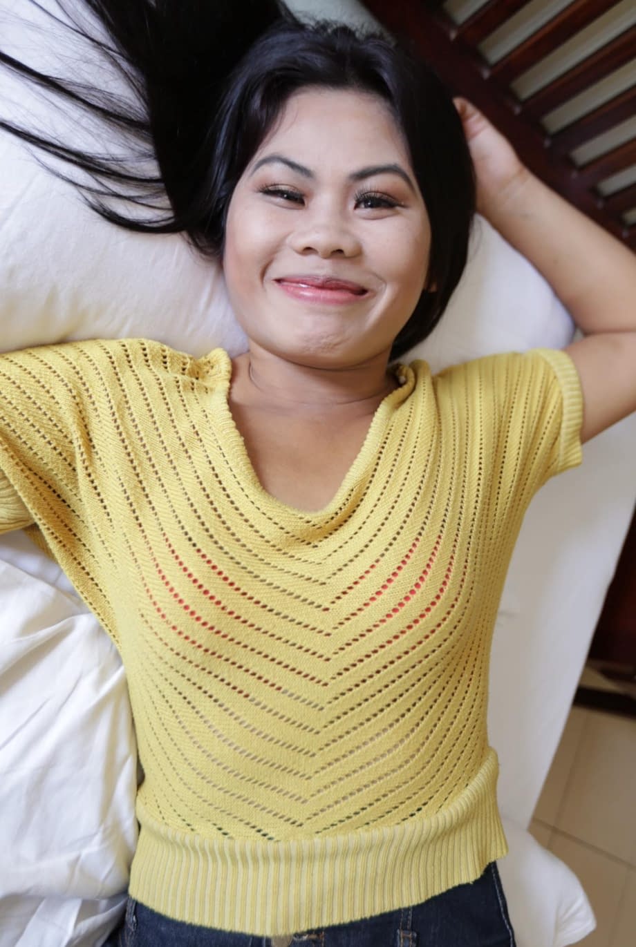Malaysia showcases her tight Asian bush before getting pounded hard - 3