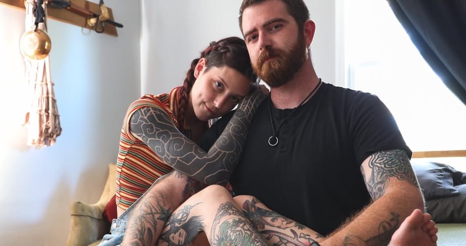 Ten Against slams her wet pussy onto a jacked stud in passionate bedroom ecstasy - 1