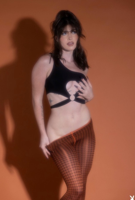 Jossa Nova blazing amateur seductress exposes her raw curves in Playboy compilation - 5