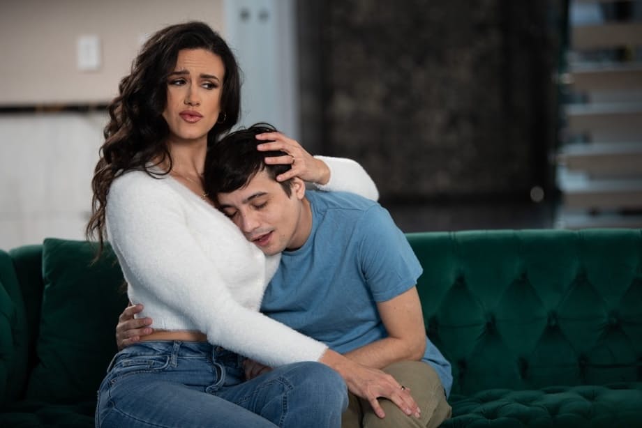 Le tette succulente di Penny Barber inzuppate di sperma denso dopo un intenso sesso hardcore - 6