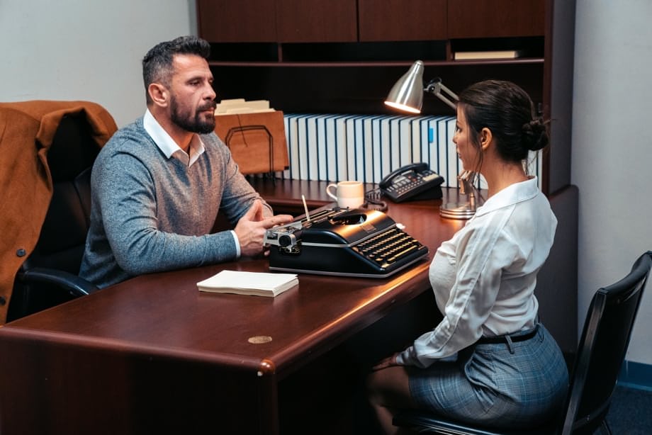 Watch Judy 2 as busty secretary gets pounded in intense office anal romp - 6