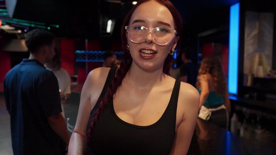 Raeley Love struts the stripper pole before getting relentlessly fucked on stage - 1