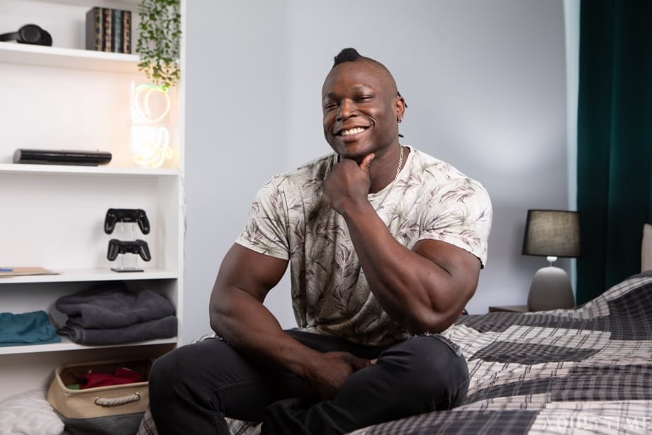 Harrison Feels seduces Angel Elias in steamy interracial gay foreplay - 3