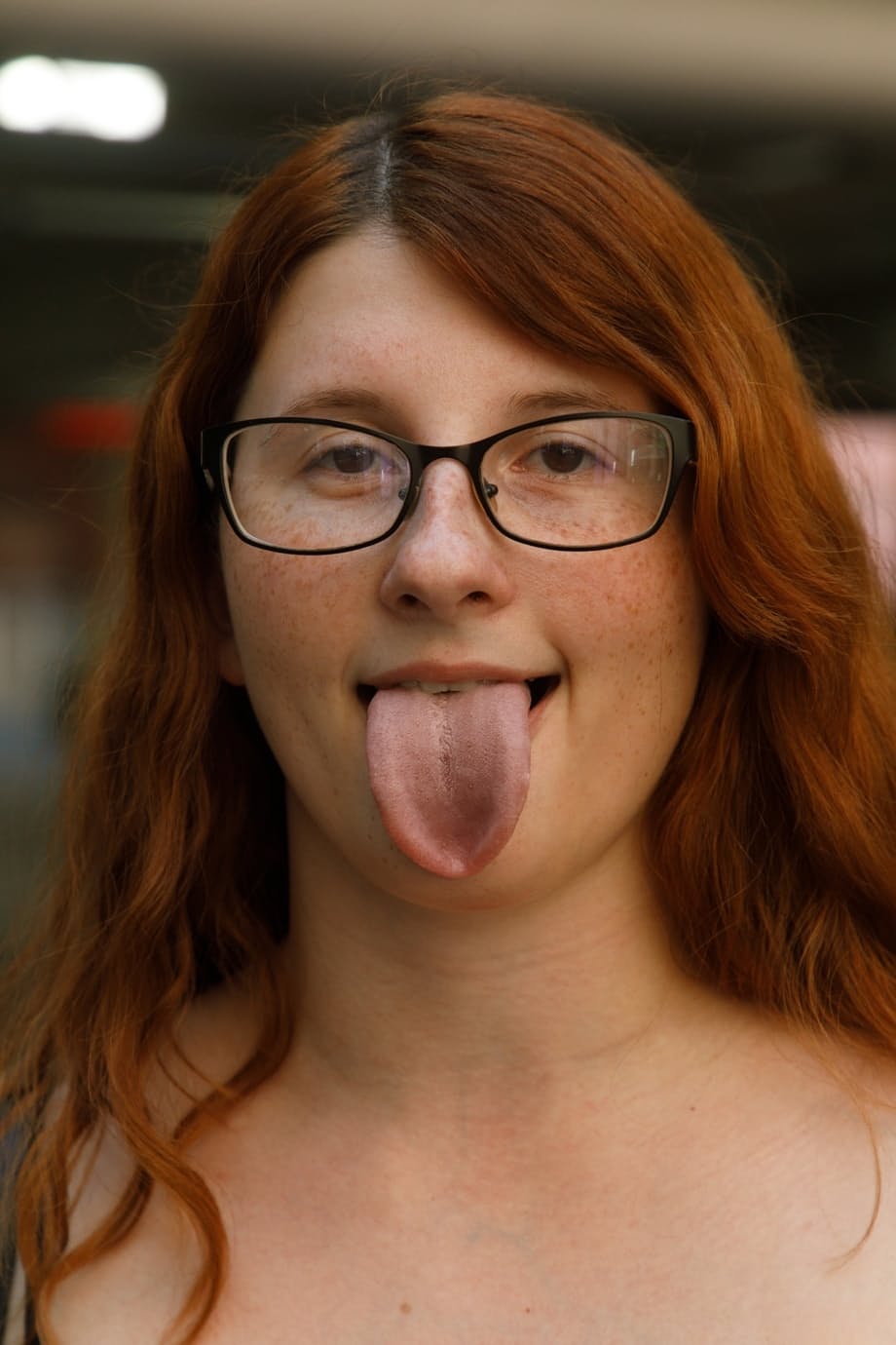 Bess Breast the ginger nerd peels off her glasses to bare her perfect plump booty and juicy big tits - 4