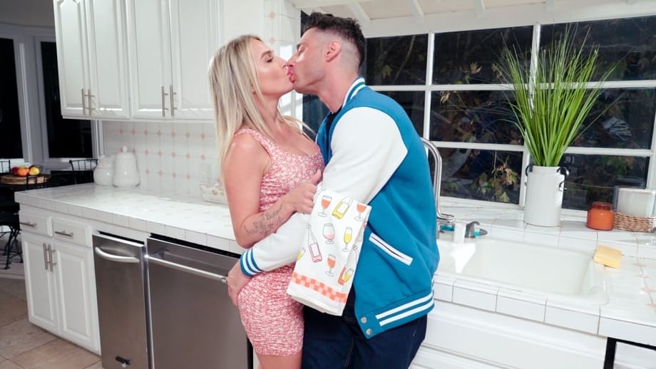 Busty blonde stepmom Andi Avalon sucks Billy Boston's cock - 13
