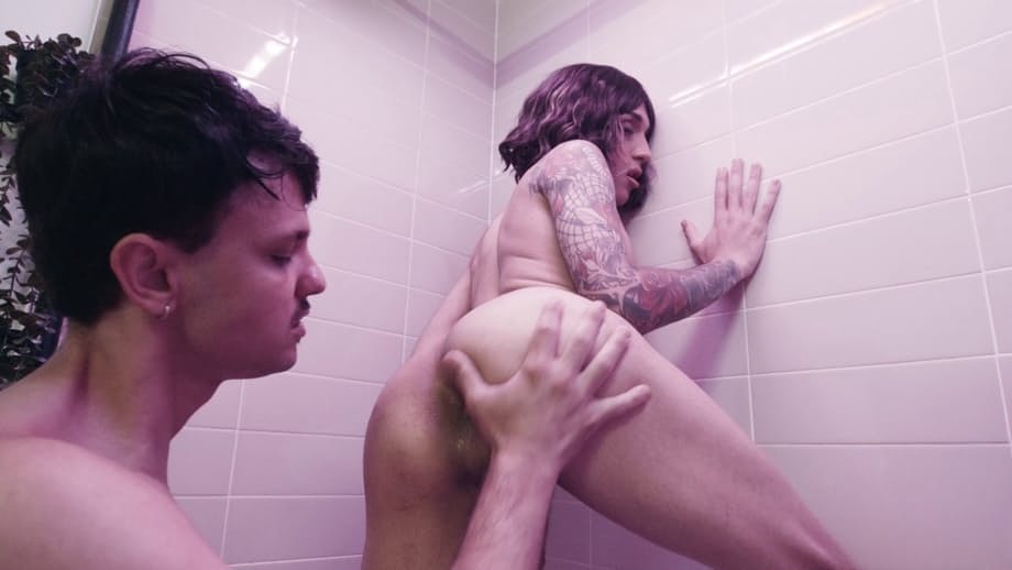 Tattooed femboy Dante Snoww eagerly spreads his eager holes for raw boyfriend pounding - 12