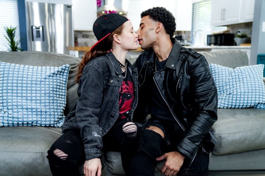Luca Luv relentlessly pounds the naturally stacked Red Eviee in hardcore stepbrother action - 10
