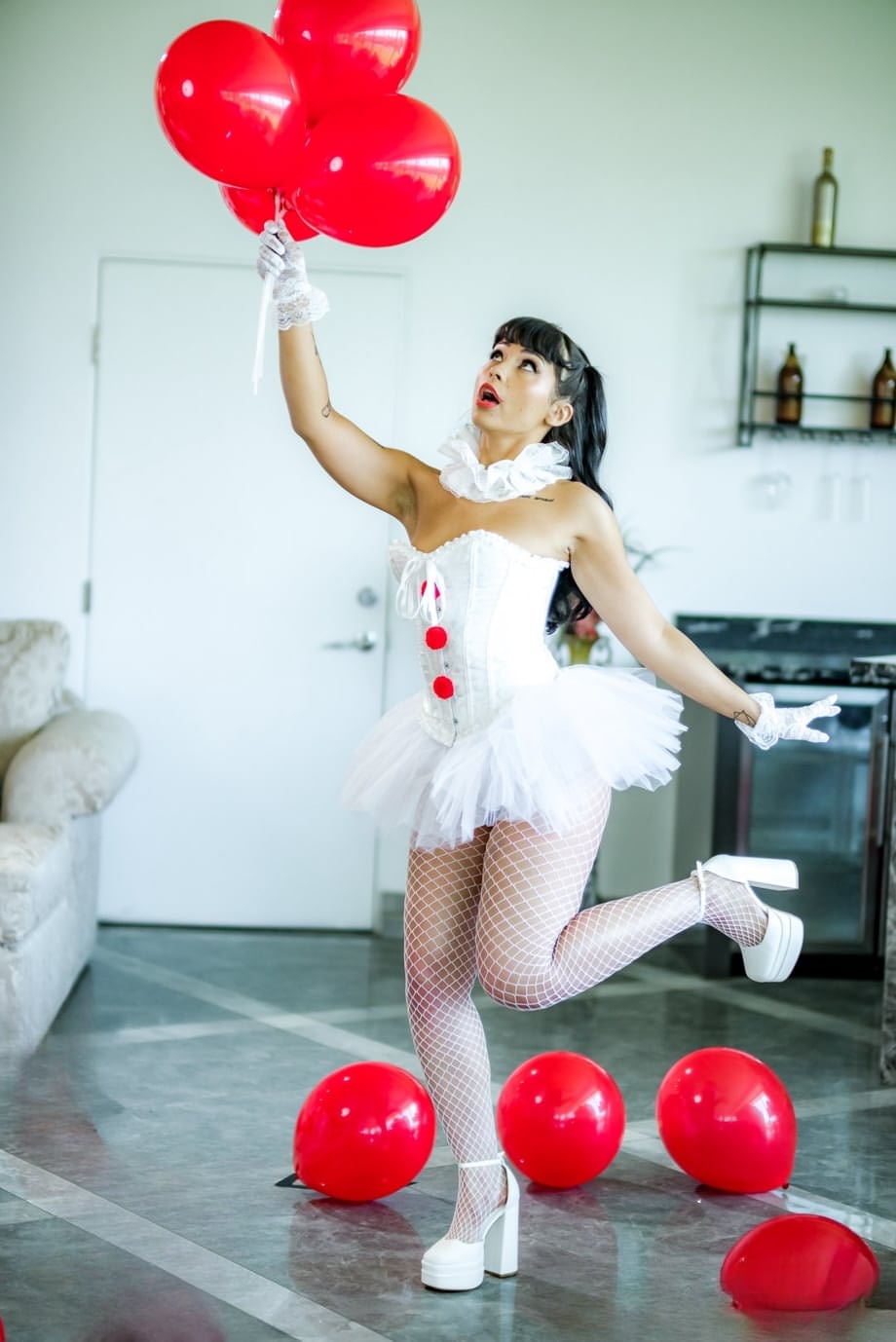 Charles Dera fucks sexy Beca Barbie hard doggystyle in costume - 1