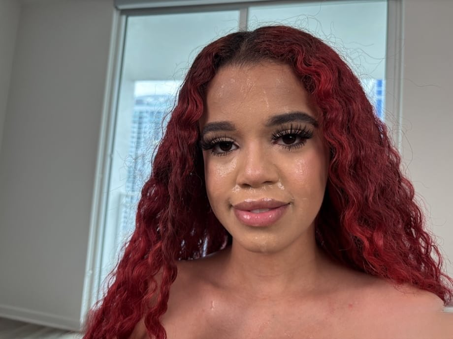 Archer Ali flaunts her massive ass before stroking a throbbing cock POV - 21