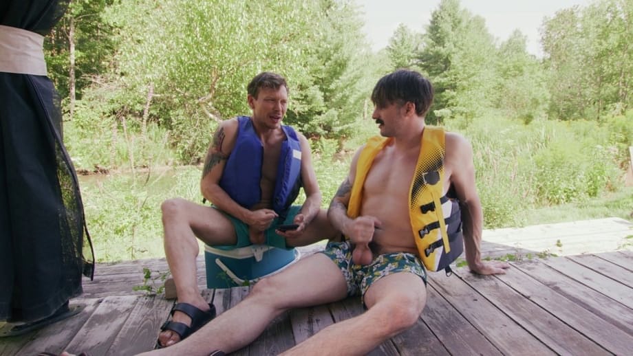 Seb gives Ethan a steamy deckside pounding after their exhilarating jet-skiing date - 10