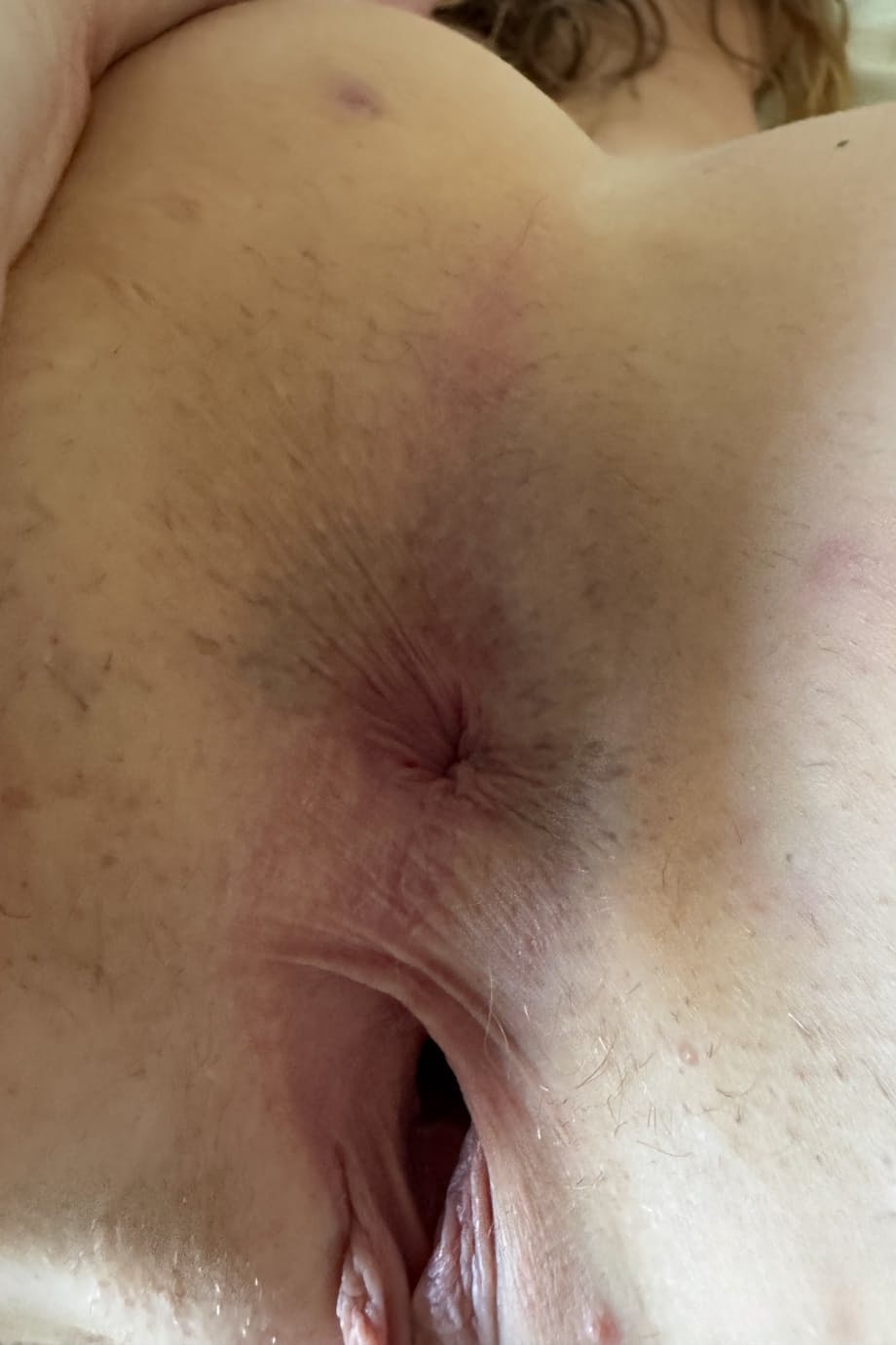 Naked first-timer Lucy Foxx strips and teases naked in bed before dining out - 19