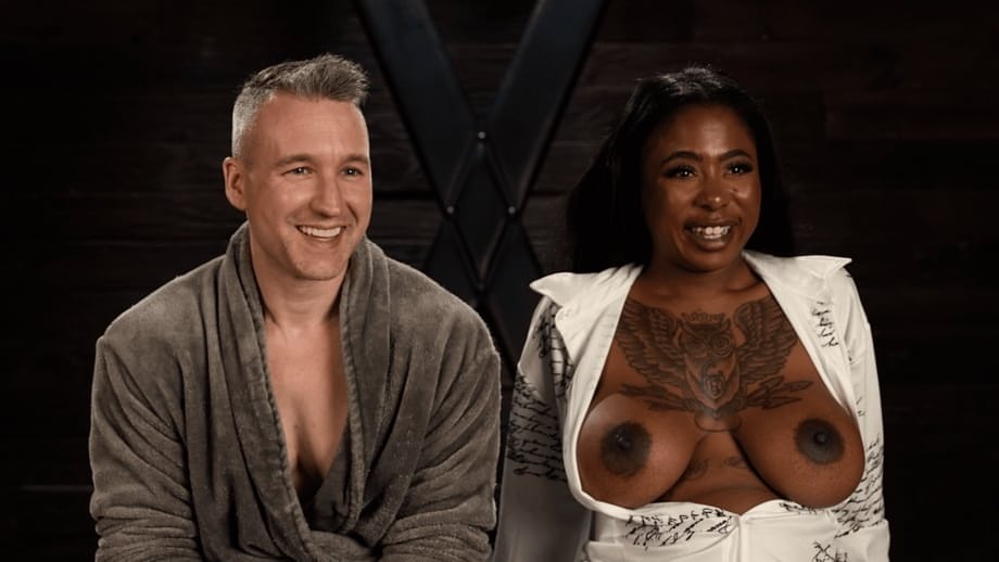 GoGo Zombi ravages white stud, pegging his submission deep and hard - 16