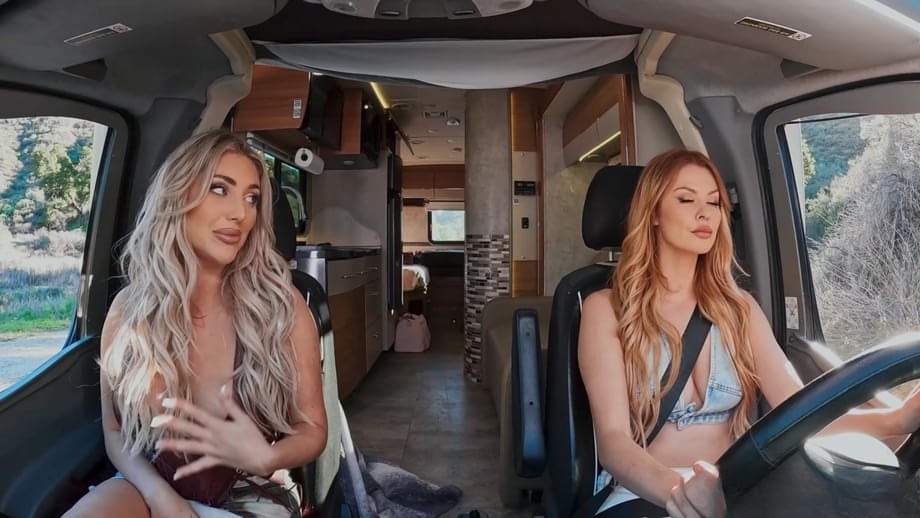 Elly Clutch starring in steamy RV sex with a horny road-hitchhiker - 2