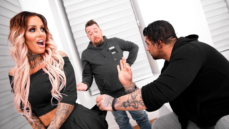 Alex Ink's tattooed MILF double penetration fuck fest raw and wild - 1