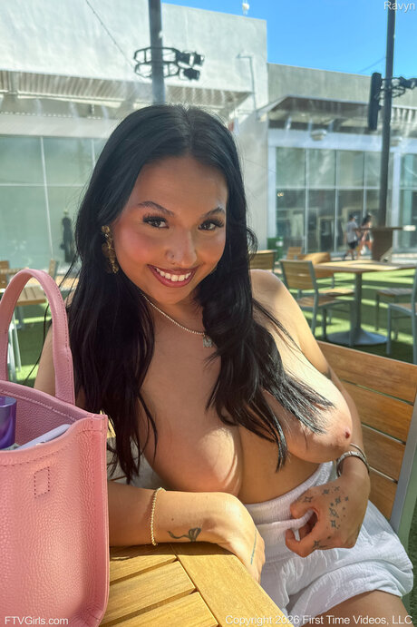 Ravyn Moore flaunts her big boobs and shaved pussy in pure glam - 12