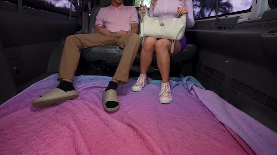 Alexandra Quintezz moans wildly while her boyfriend fucks her raw in the camper van - 5