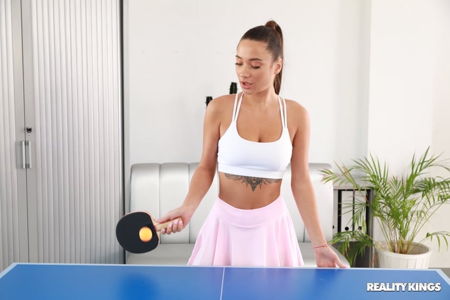 Talia Mint and her stunning ping-pong partner fucking hard after the game - 10